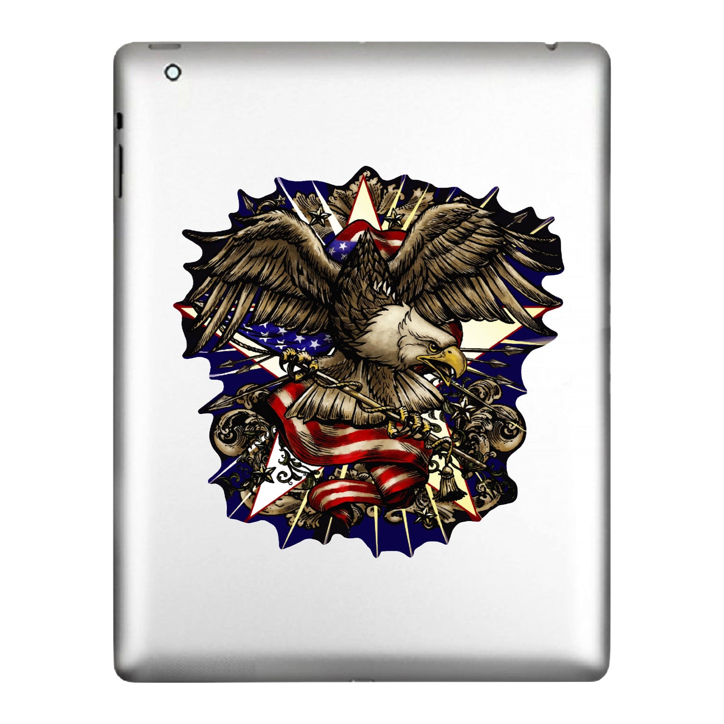 American Flag Eagle,  Decal Sticker