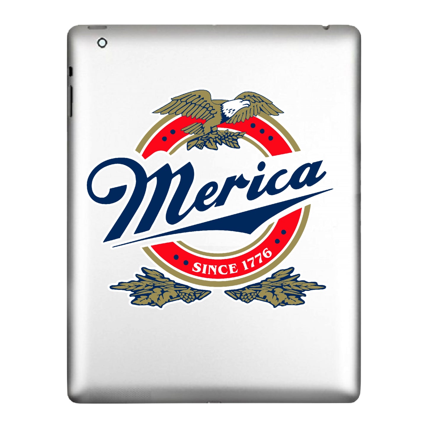 Merica Since 1776 American, Decal Sticker