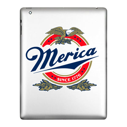 Merica Since 1776 American, Decal Sticker