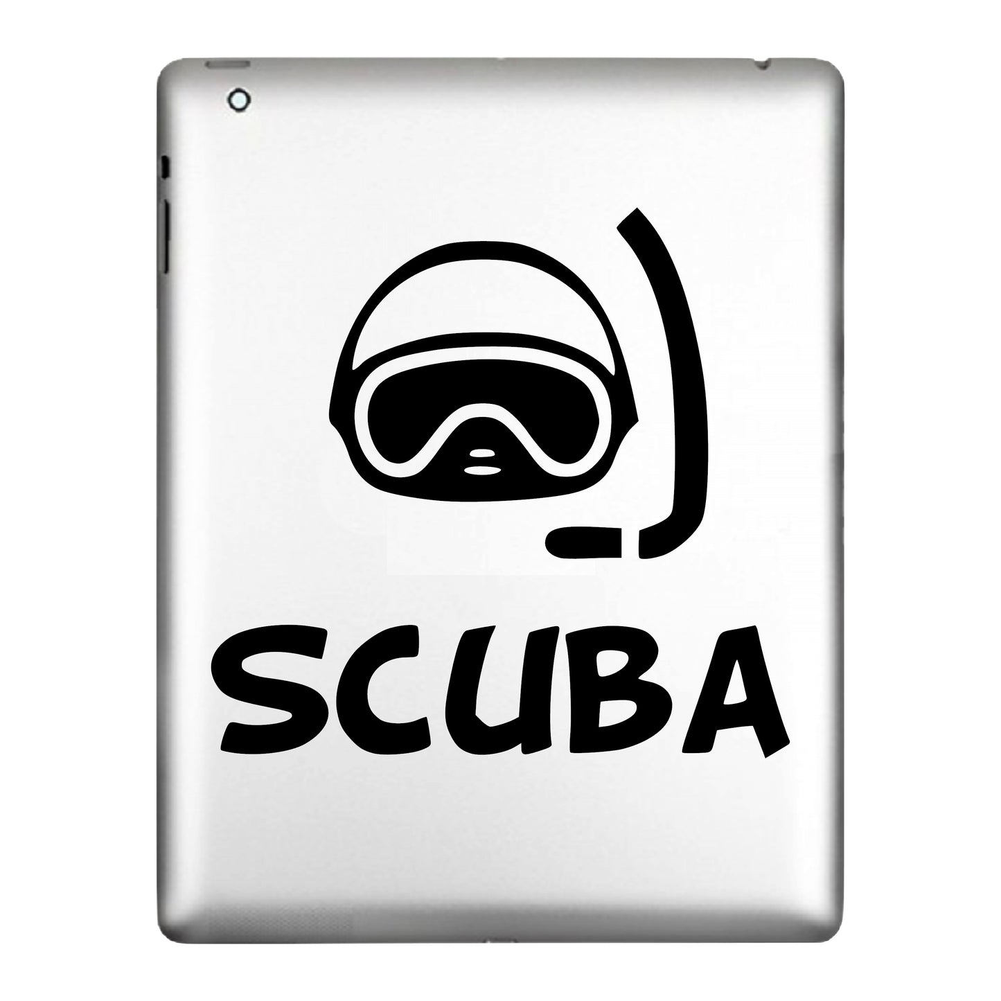 Scuba Diver Mask Vinyl Sticker
