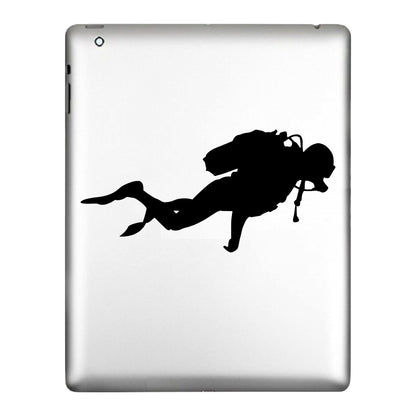 Scuba Diver Vinyl Sticker