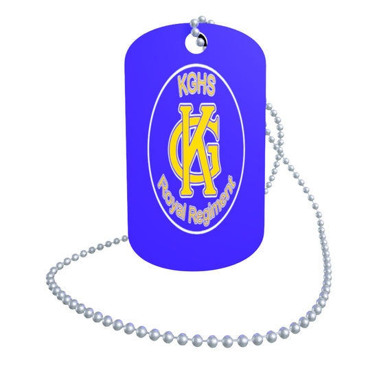 King George Marching Band Dog Tags Double Sided