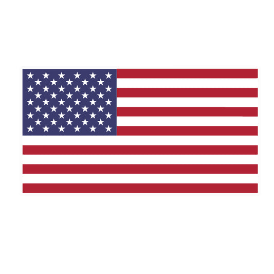 American Flag Sticker