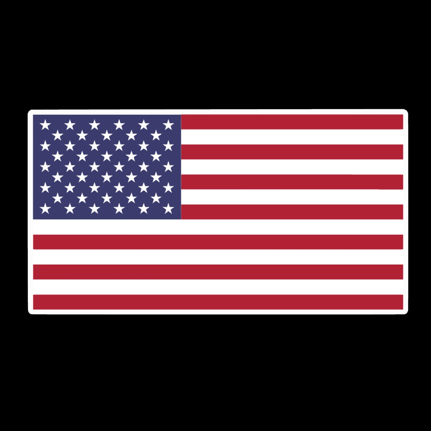 American Flag Sticker
