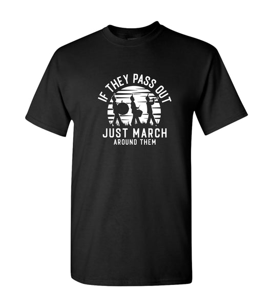 If They Passout March, Shirts