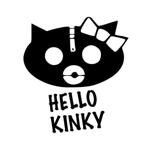Hello Kinky Sticker Decal