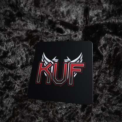 KuF Wings Logo Cork Bottom Coaster
