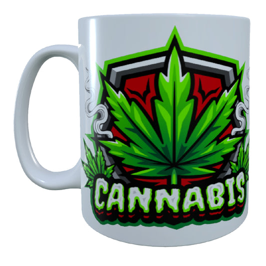 Cannabis Leaf Mug