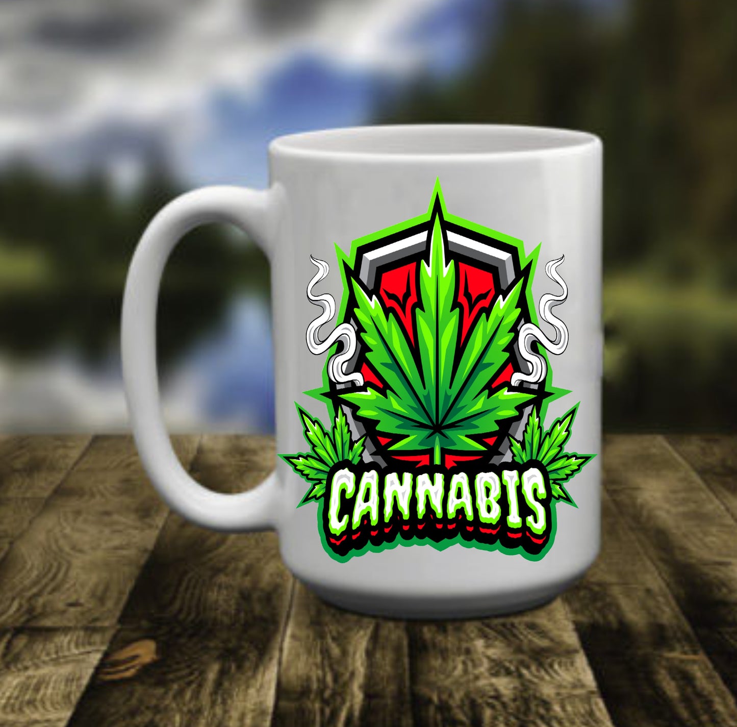 Cannabis Leaf Mug