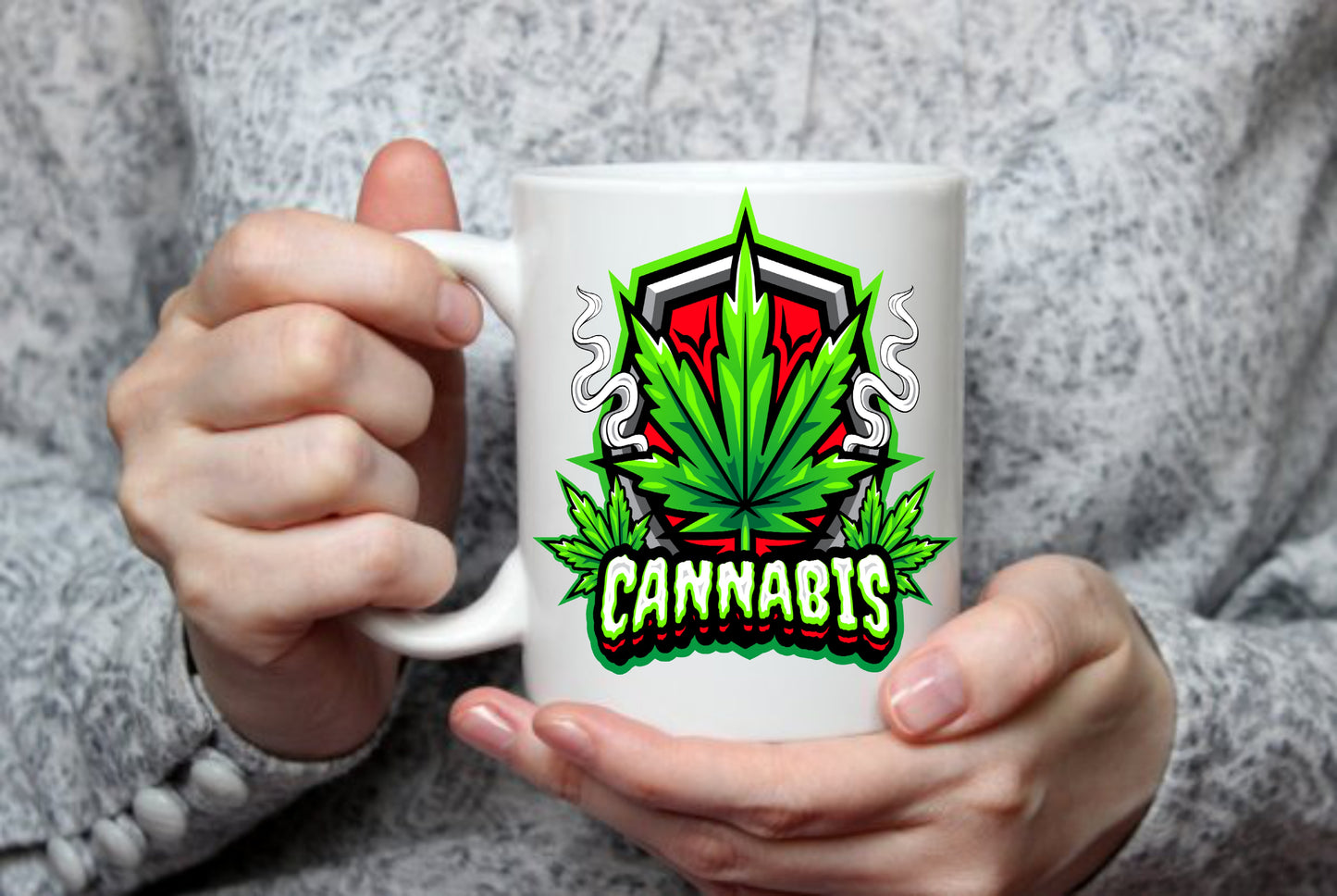 Cannabis Leaf Mug