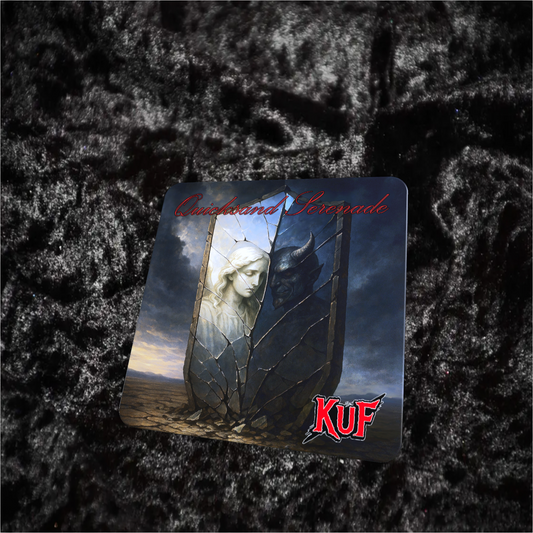 KuF Album Cover Cork Bottom Coaster