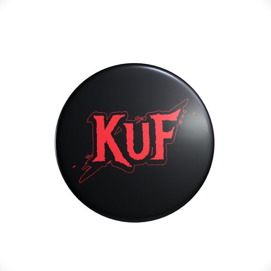 Kuf Paint Stroke Logo, 2.25 inch Buttons