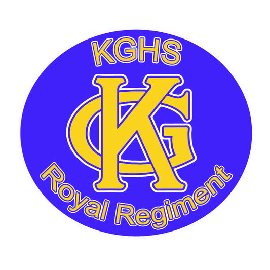 King George Marching Band Decal Sticker