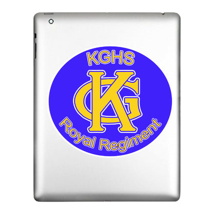 King George Marching Band Decal Sticker