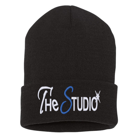 Embroidered The Studio, Cuffed Beanie