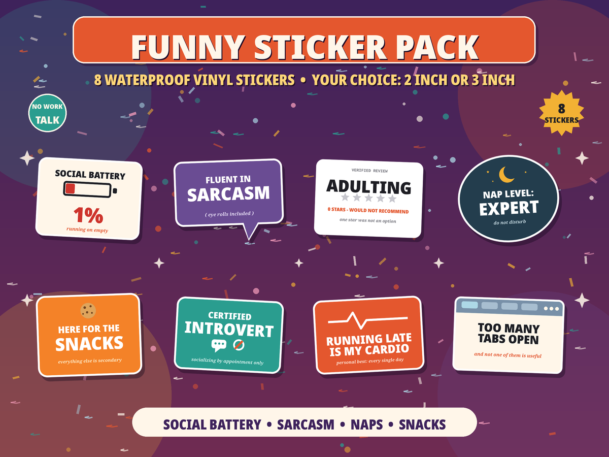 Funny Sticker Pack