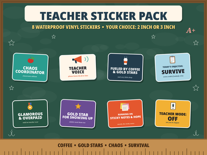 Teacher Sticker Pack