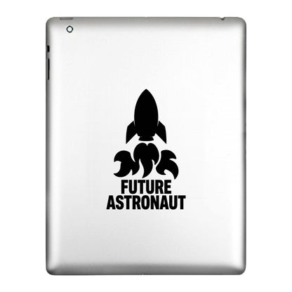 Future Astronaut decal applied to a tablet back