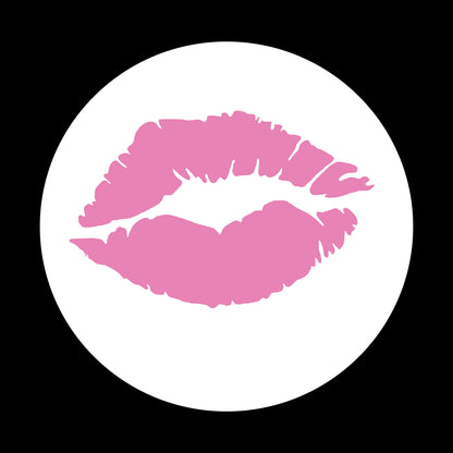 Kissing Lips, 2.25 inch Buttons