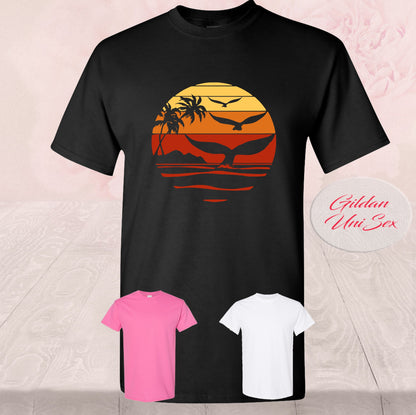 Whale Beach Sunset,  T Shirts