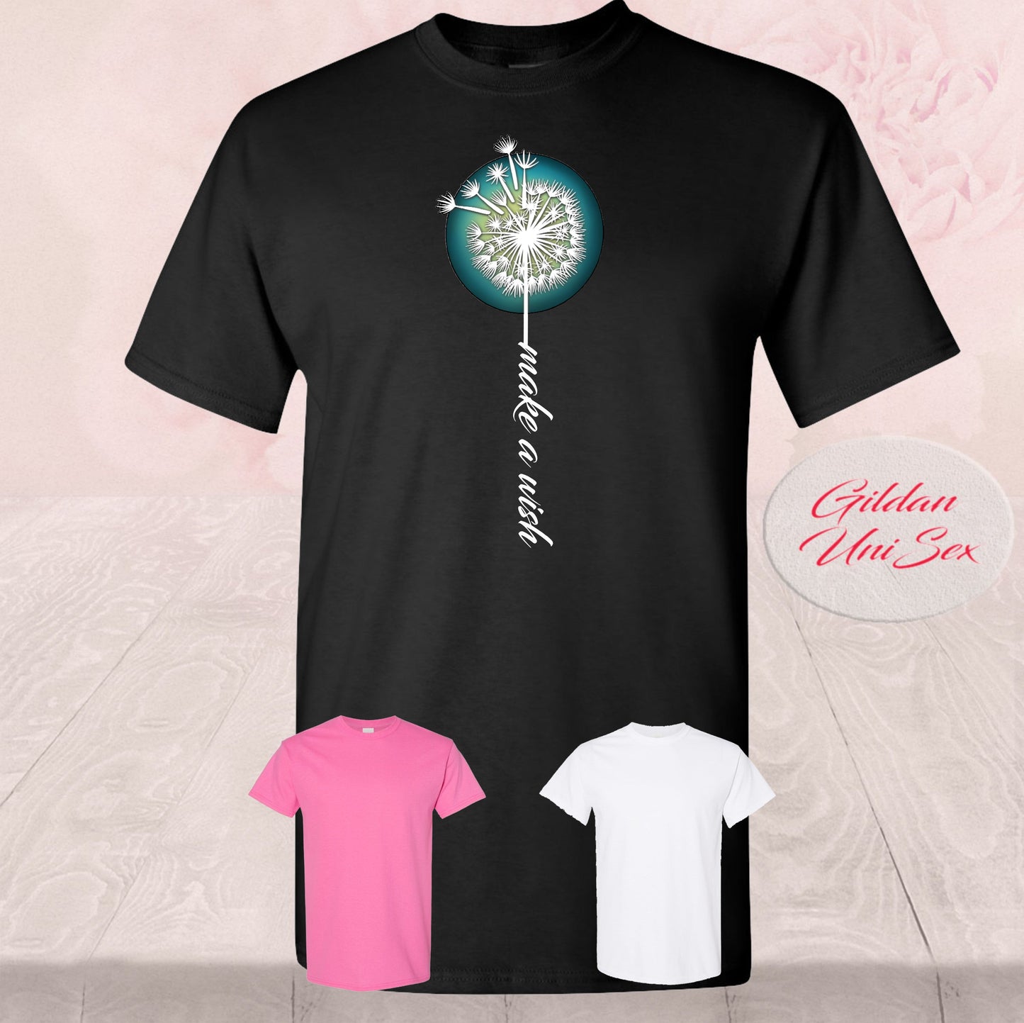 Make A Wish Dandelion Wish, T Shirts