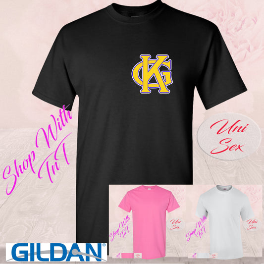 Embroidery KG King George (Yellow) | T-Shirt & Tank Tops