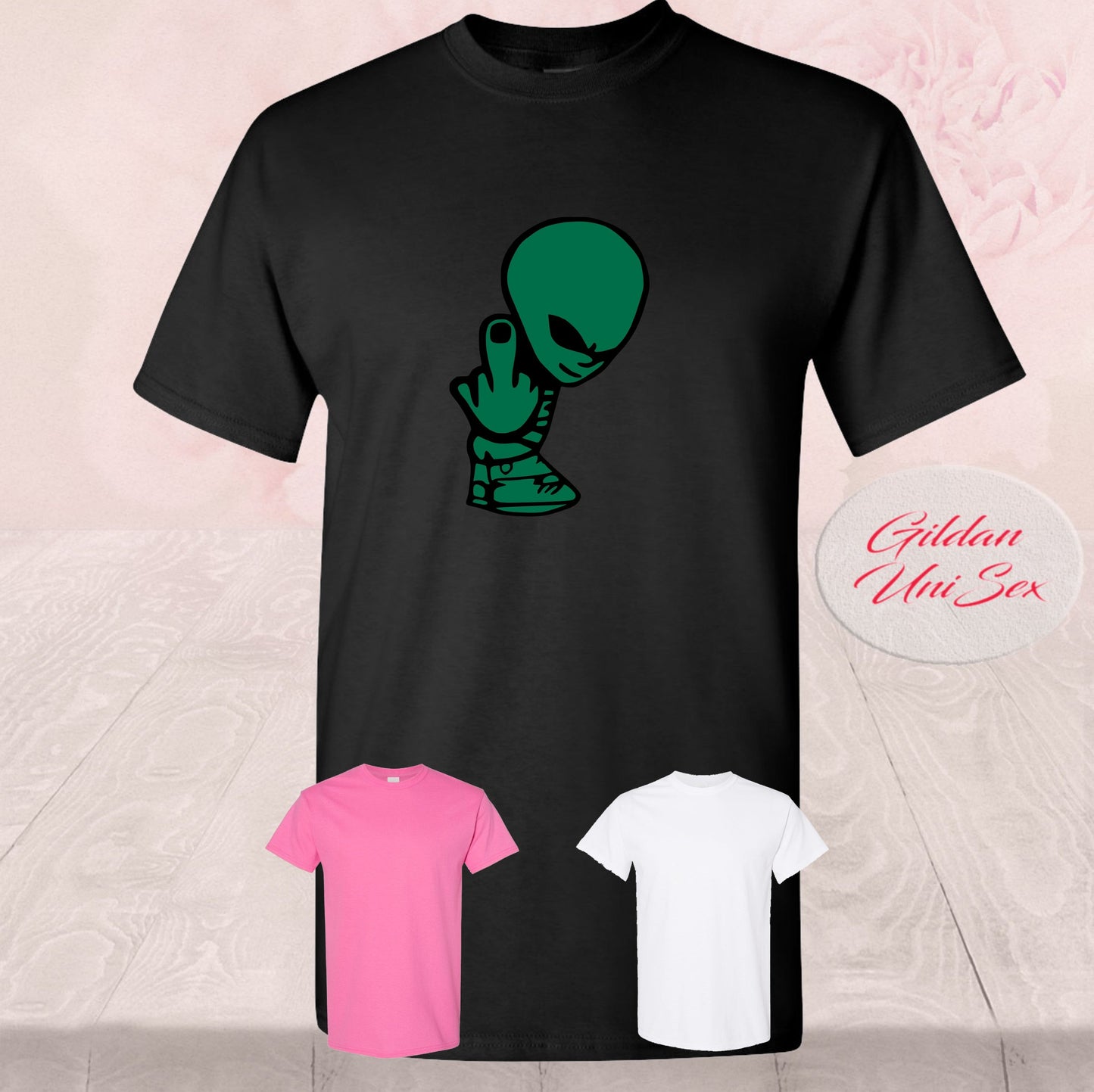 Alien Middle Finger, Shirts
