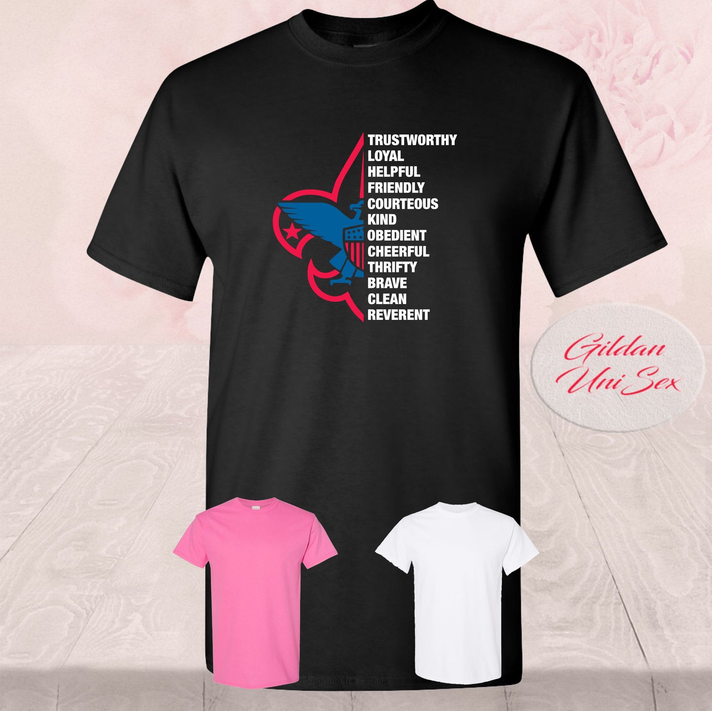 Boy Scouts Law America, Shirts