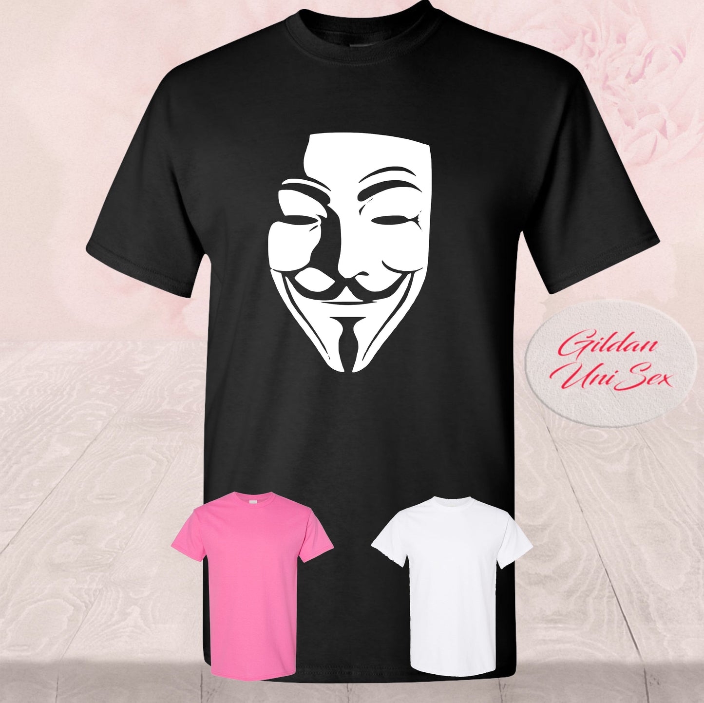 Anonymous, Guy Fawkes, Shirts