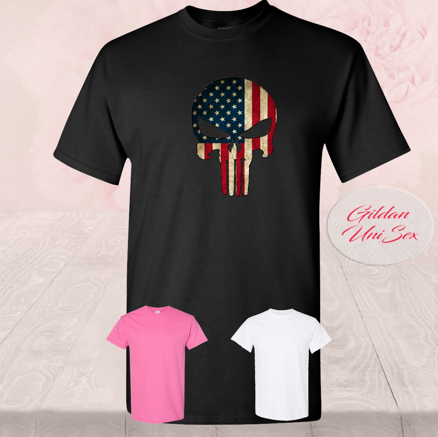 USA Flag The Punisher, Shirts