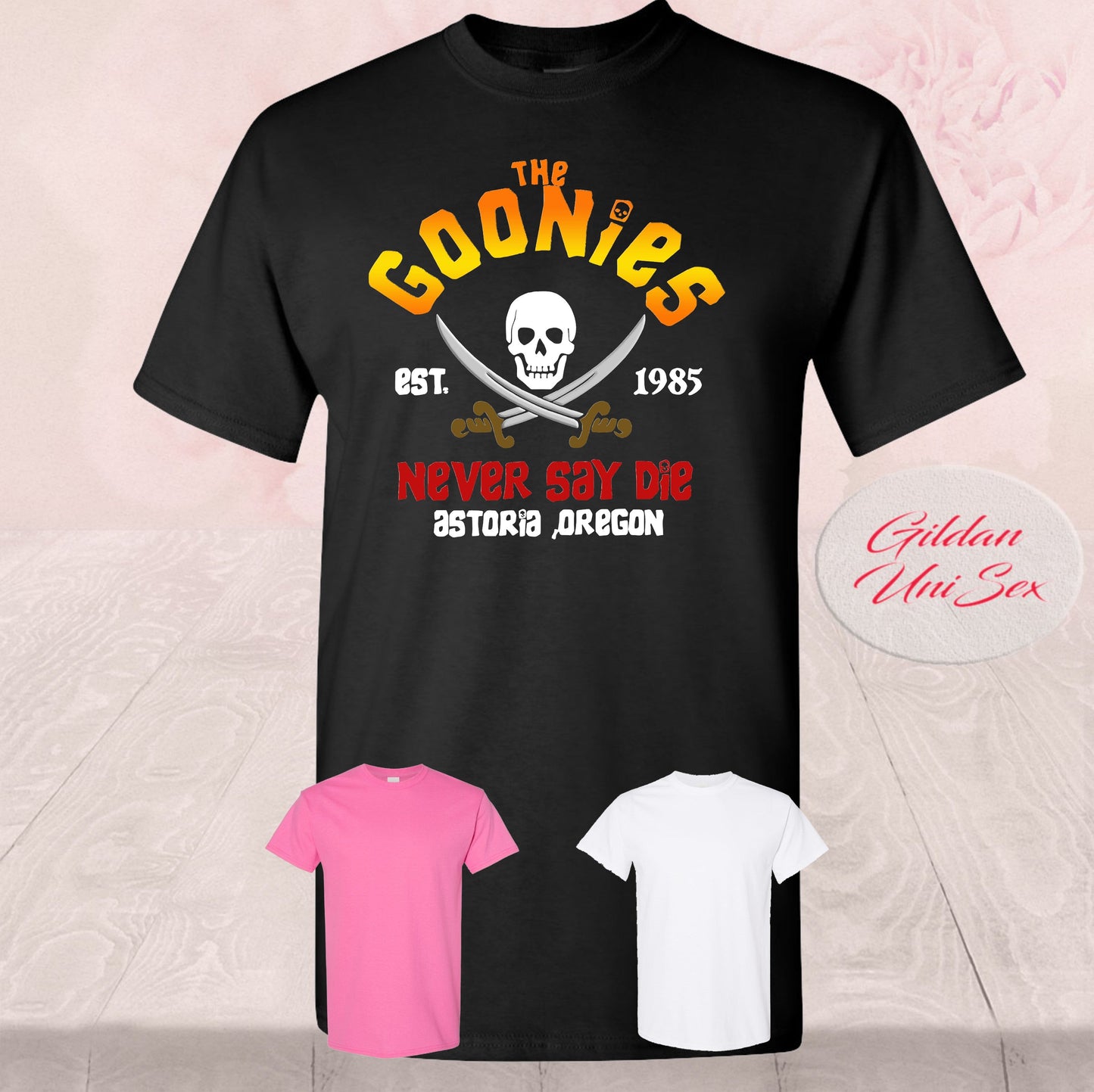 Goonies Never Say Die Pirate, Shirts