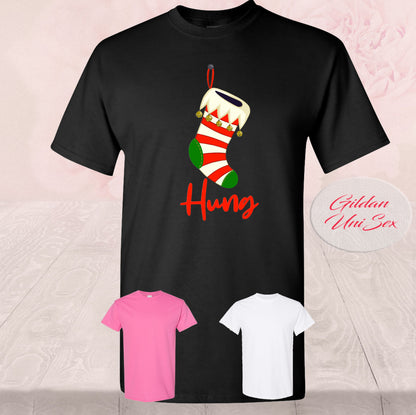 Christmas Stocking Hung, T-Shirt