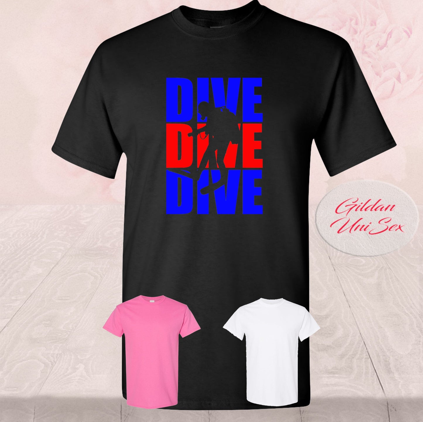 Dive Dive Dive, Diver, T Shirts