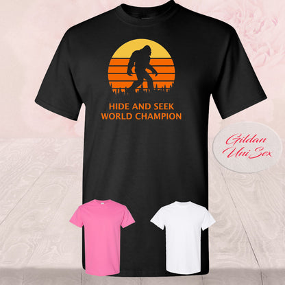 Bigfoot Hide and Seek World Champion, Shirts