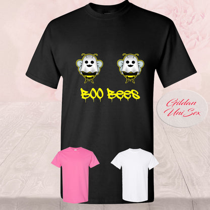 Boo Bees Ghost, Halloween, T-Shirt