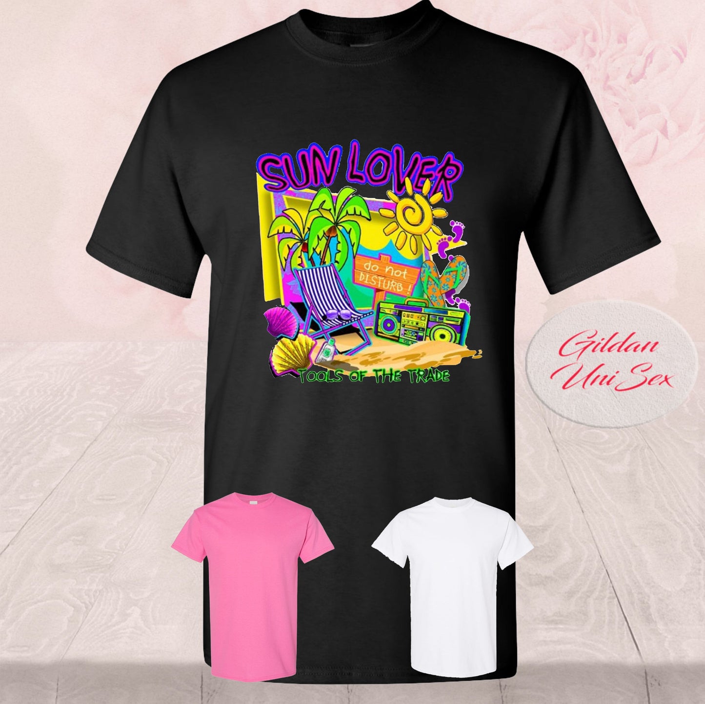 Sun Lover, beach, sand, T Shirts