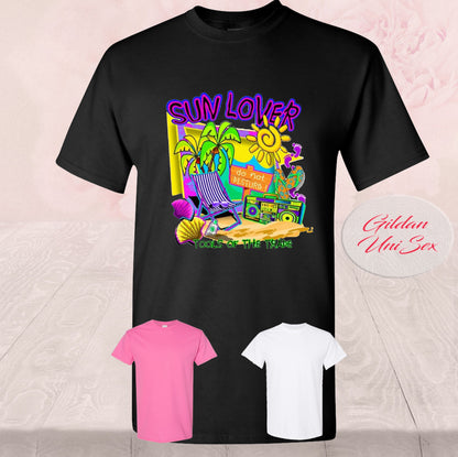 Sun Lover, beach, sand, T Shirts