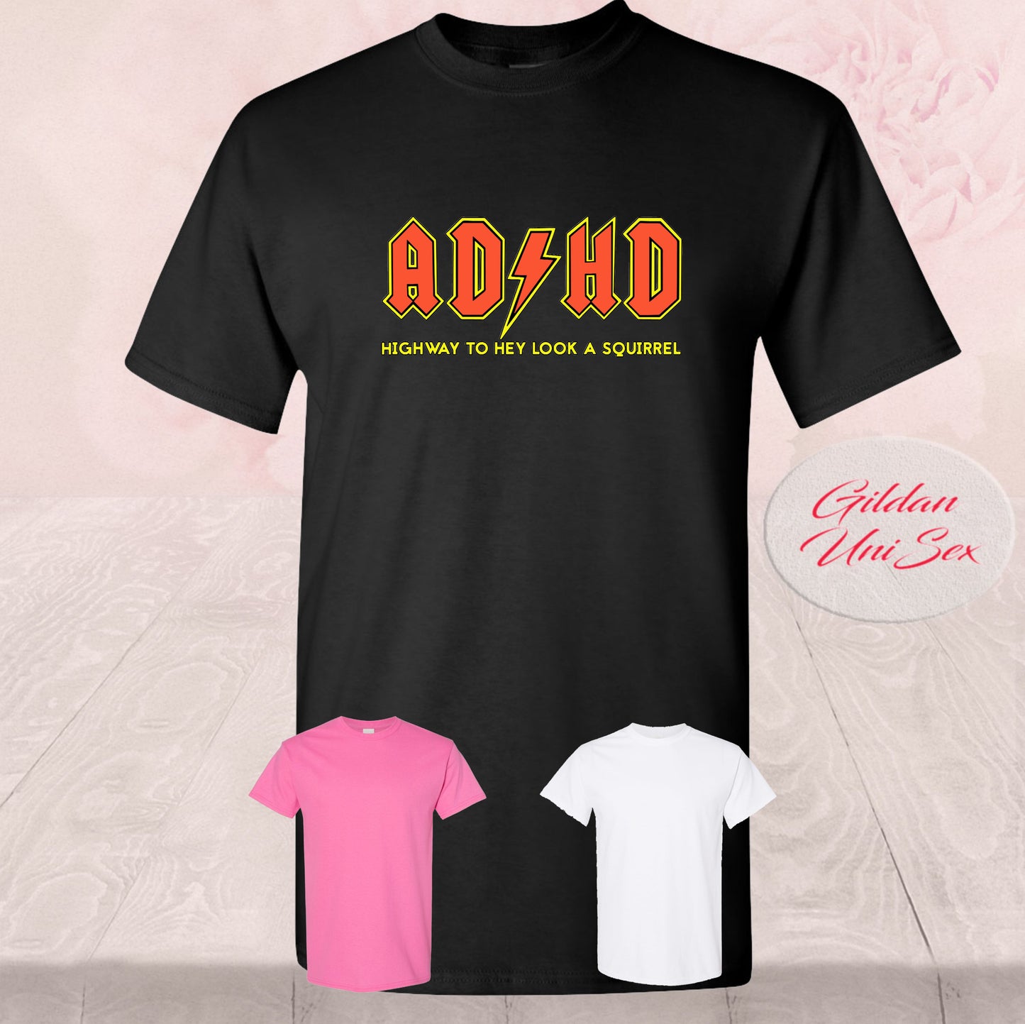 ADHD Highway To Hey Look A Squirrel, Shirt