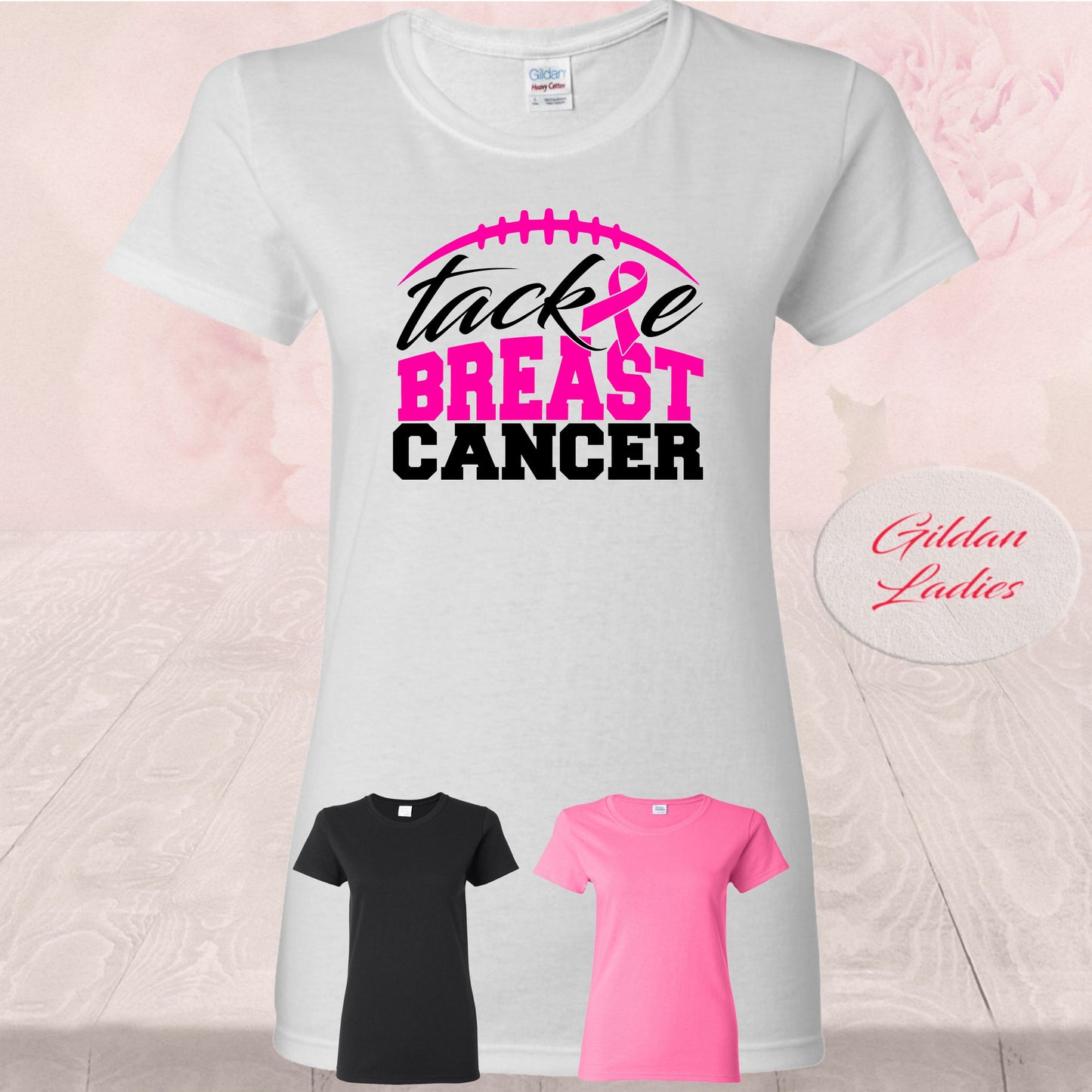 Tackle Breast Cancer Football shirt