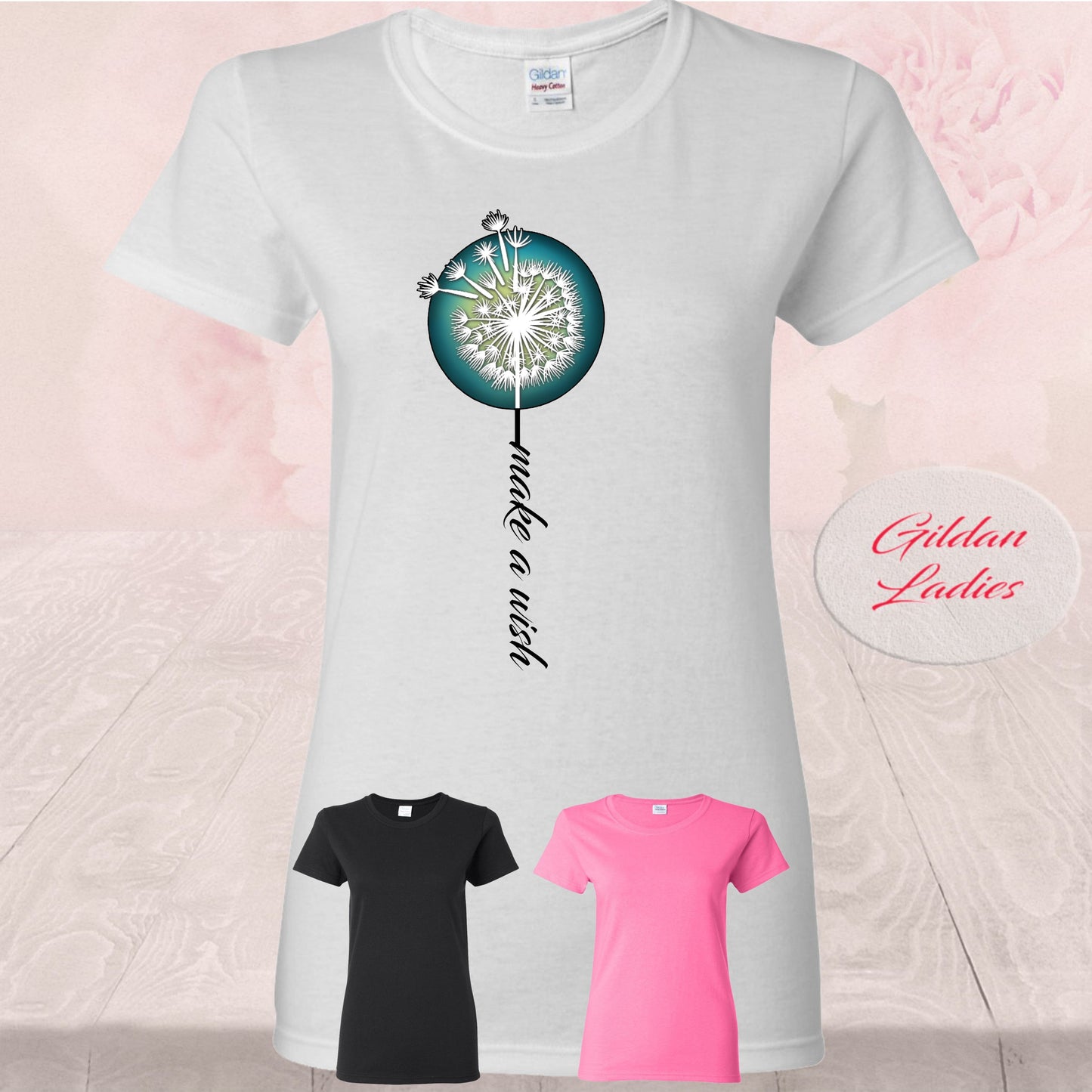 Make A Wish Dandelion Wish, T Shirts