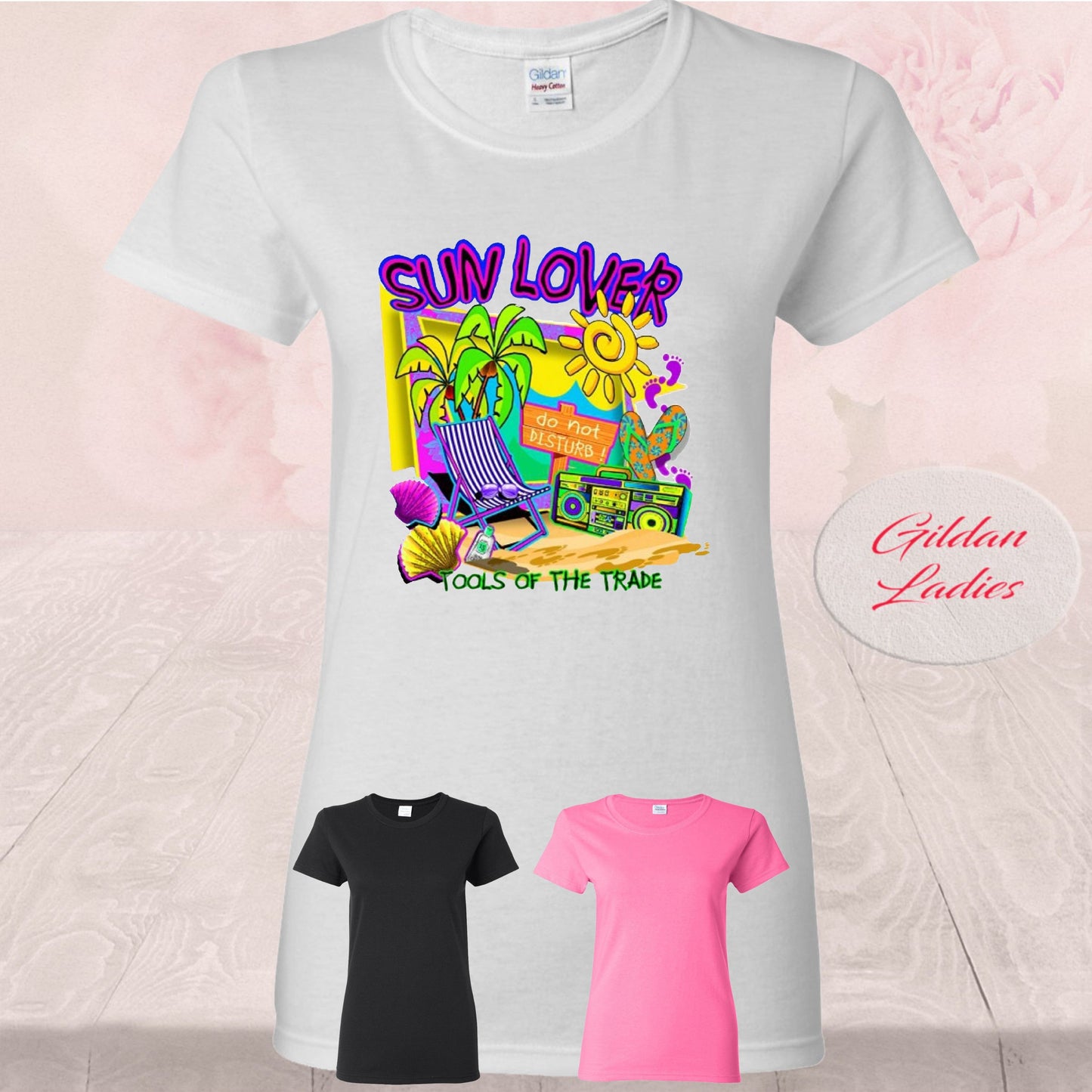 Sun Lover, beach, sand, T Shirts