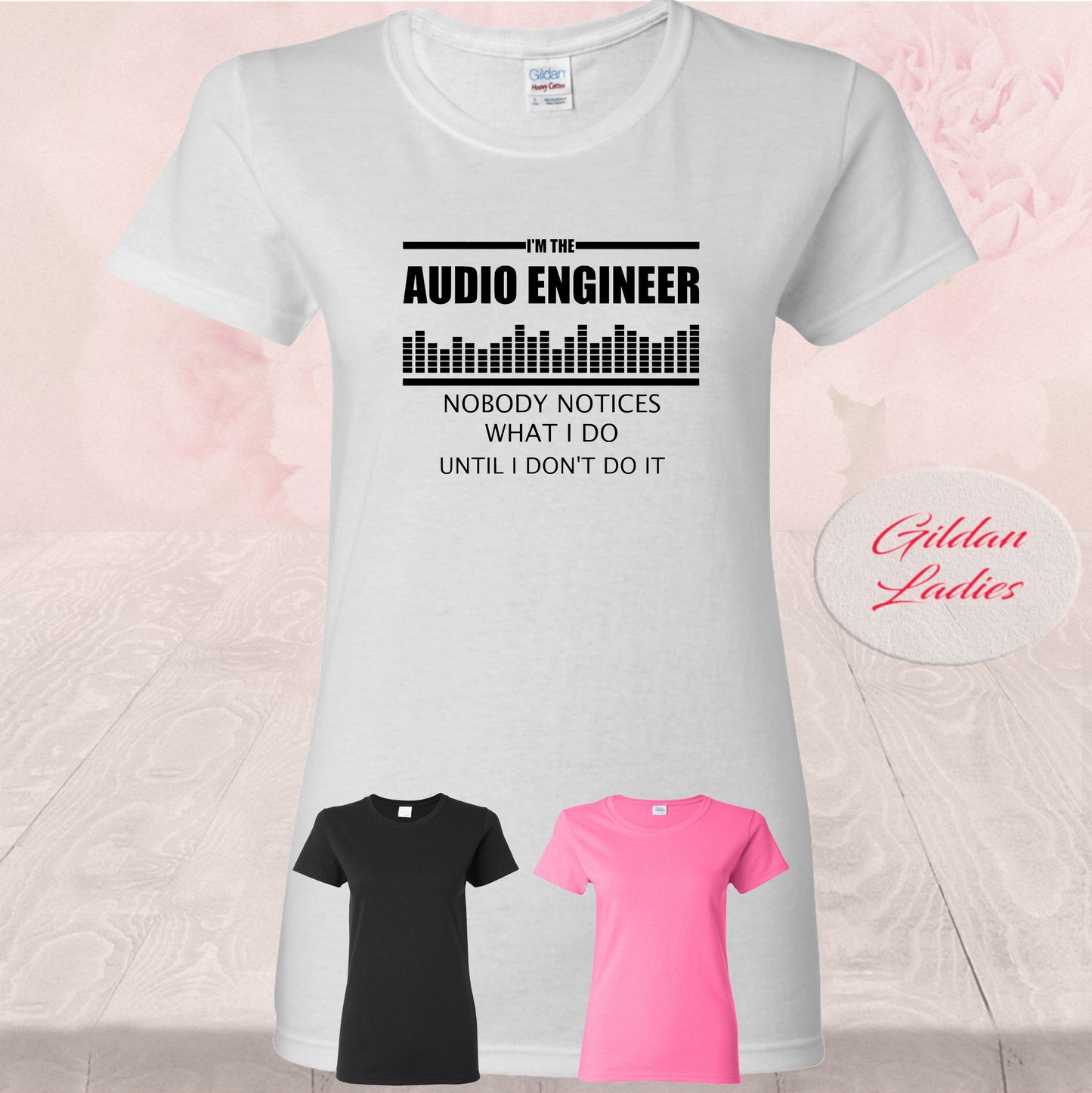 Audio Engineer Nobody Notice, Shirts