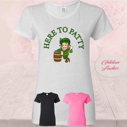 Here To Patty  St. Patrick's Day, T Shirt