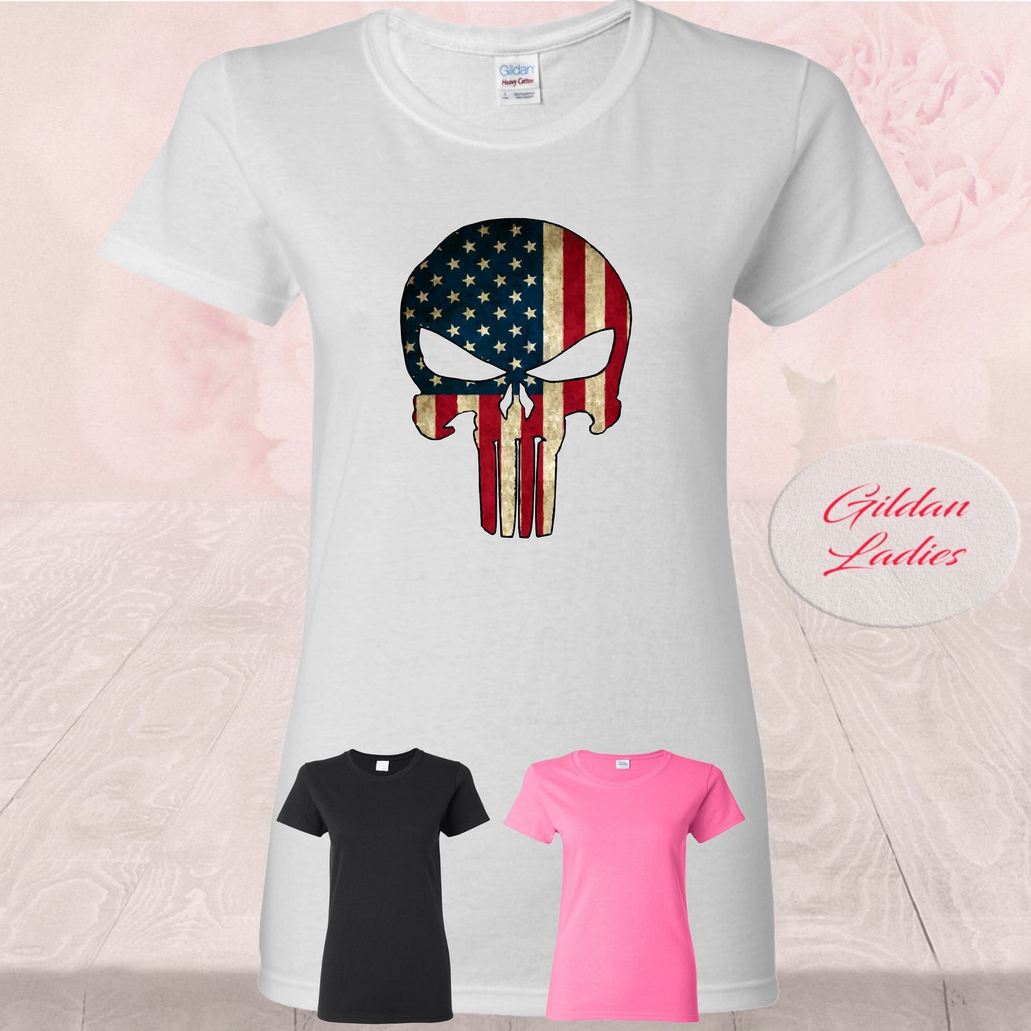 USA Flag The Punisher, Shirts