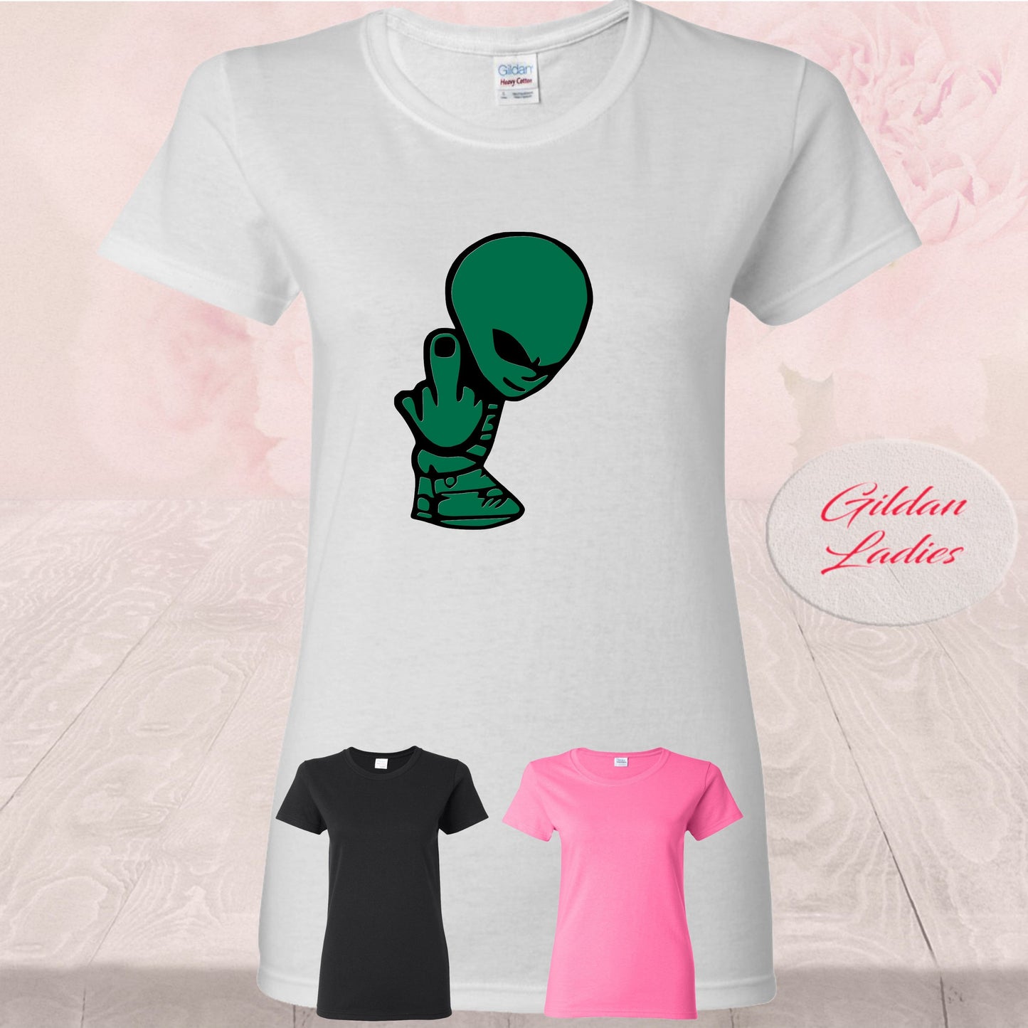 Alien Middle Finger, Shirts
