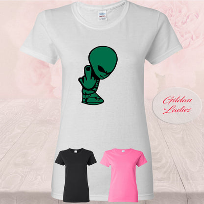 Alien Middle Finger, Shirts