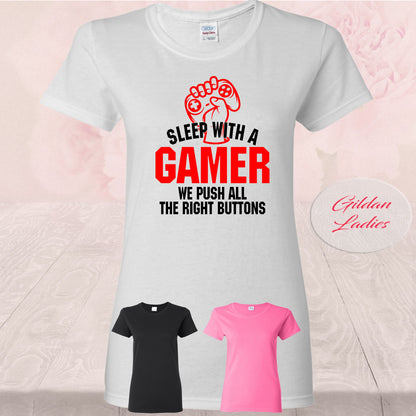 Sleep With A Gamer, Shirts