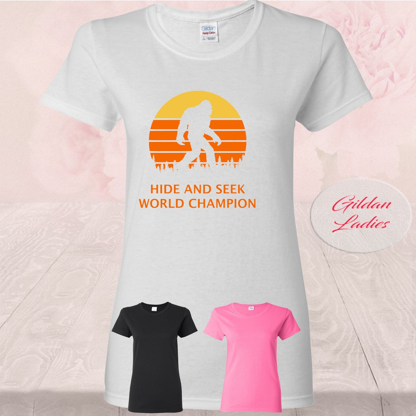 Bigfoot Hide and Seek World Champion, Shirts
