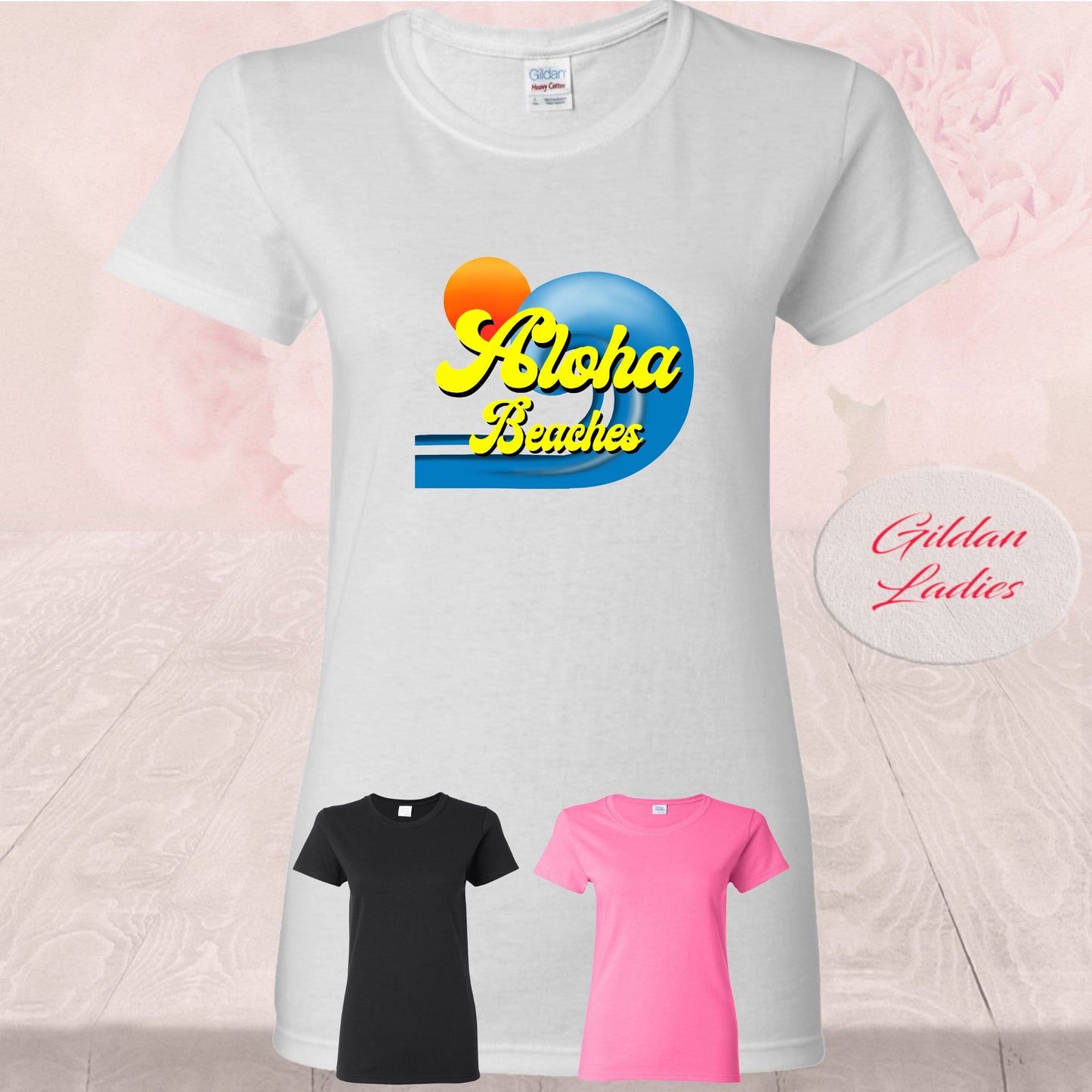 Aloha Beaches, Waves, T Shirts