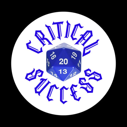 Critical Success D&D RPG, 2.25 inch Buttons